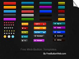 Image result for Web Design Buttons PSD