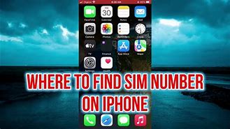 Image result for How to Check Sim Number On iPhone