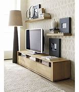 Image result for Enclosed White TV Wall Unit Storage