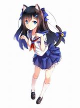 Image result for Epic Fail Funny Cat Anime Girl