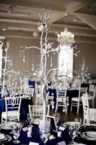Image result for Wedding Decorations Navy Blue and Silver