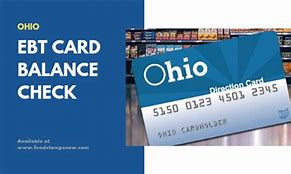 Image result for Ohio EBT Card