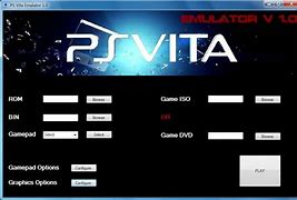 Image result for PS Vita Emulator Windows