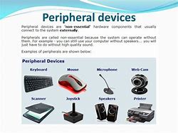 Image result for peripherals device type