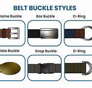 Image result for Belt Buckle Types