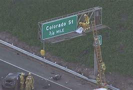 Image result for Guy Ejected onto I-5 Sign