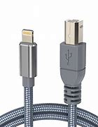 Image result for USB B to Lightning Cable