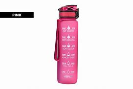 Image result for Time Water Bottle White and Orange Color