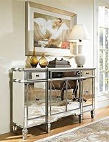 Image result for Mirrored TV Cabinet