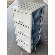 Image result for Plastic Drawer Storage Cabinet