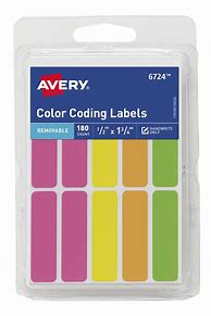 Image result for Avery Color Coding Labels