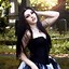 Image result for Black and White Goth Outfits