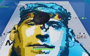 Image result for Ninja Fortnite Pixel Art