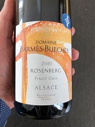 Image result for Barmes Buecher Pinot Gris Rosenberg Vendange Tardive