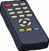 Image result for TV and Remote Cartoon Control