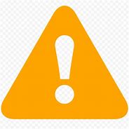 Image result for Warning Icon Orange