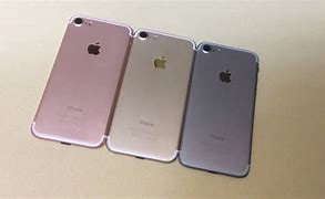 Image result for Rose Gold vs Black iPhone 7