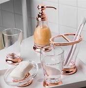 Image result for Cute Rose Gold Bathroom Ideas