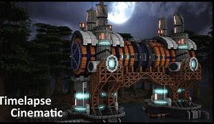Image result for Futuristic Factory Minecraft Building