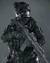Image result for Full Black Tactical Gear