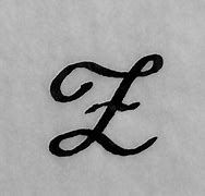 Image result for Z in Handwriting