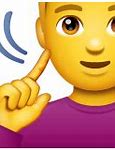 Image result for Deaf Man Emoji