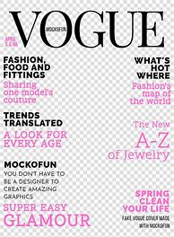 Image result for Vogue Cover Template