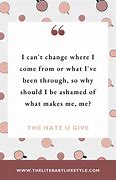 Image result for The Hate U Give Book Quotes