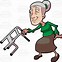 Image result for Crazy Old Lady Cartoon Clip Art