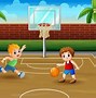 Image result for Basketball Court with NBA Sign