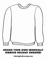 Image result for Design Your Own Sweater Print Out