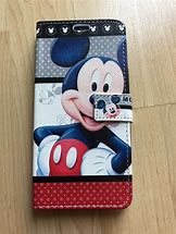 Image result for Leather Wallet iPhone Mickey Mouse Case