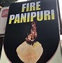 Image result for Fire Pani Puri