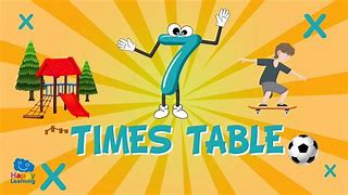 Image result for Sevn Times Table Song