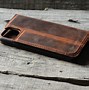 Image result for Brown Leather iPhone Wallet