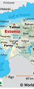 Image result for Estonia Physical Map