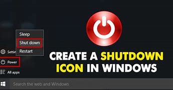 Image result for Windows ShutDown Icon