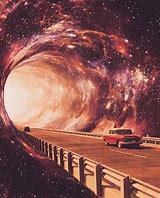 Image result for Weird Space Road Art