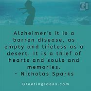 Image result for Quotes About Alzheimer's