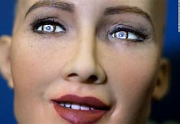 Image result for Half Robot Face