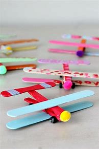 Image result for Kids Crafts with Popsicle Sticks