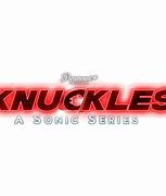 Image result for Knuckles TV Show Logo
