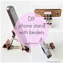 Image result for Home Make Cell Phone Stand Holder