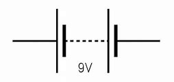 Image result for Symbol for Batteriy Physics
