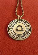 Image result for Zodiac Sign Spinner Necklace