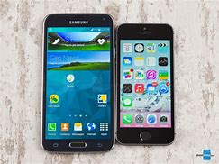 Image result for Galaxy S5 vs iPhone 5C
