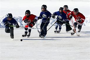 Image result for Kids Playing Ice Hockey
