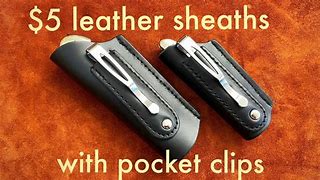 Image result for Knife Sheath Pocket Clips
