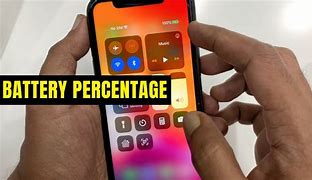 Image result for How to Show Battery Percentage On iPhone