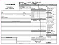 Image result for Free HVAC Invoice Template